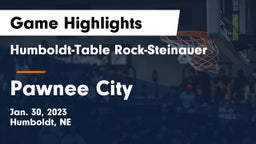 Humboldt-Table Rock-Steinauer  vs Pawnee City  Game Highlights - Jan. 30, 2023
