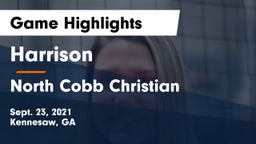 Harrison  vs North Cobb Christian  Game Highlights - Sept. 23, 2021