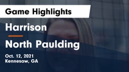 Harrison  vs North Paulding  Game Highlights - Oct. 12, 2021