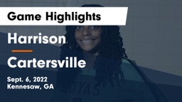 Harrison  vs Cartersville  Game Highlights - Sept. 6, 2022