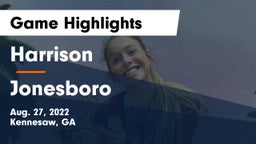 Harrison  vs Jonesboro  Game Highlights - Aug. 27, 2022