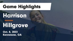 Harrison  vs Hillgrove  Game Highlights - Oct. 8, 2022