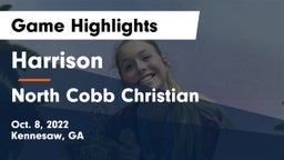 Harrison  vs North Cobb Christian  Game Highlights - Oct. 8, 2022