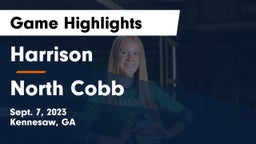Harrison  vs North Cobb  Game Highlights - Sept. 7, 2023