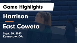 Harrison  vs East Coweta  Game Highlights - Sept. 30, 2023