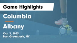 Columbia  vs Albany  Game Highlights - Oct. 3, 2023