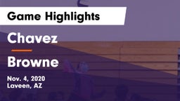 Chavez  vs Browne  Game Highlights - Nov. 4, 2020