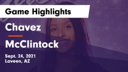 Chavez  vs McClintock Game Highlights - Sept. 24, 2021