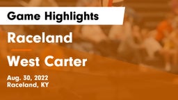 Raceland  vs West Carter  Game Highlights - Aug. 30, 2022