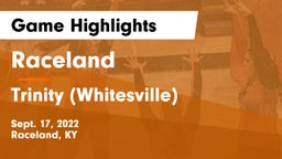 Raceland  vs Trinity (Whitesville) Game Highlights - Sept. 17, 2022