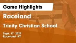 Raceland  vs Trinity Christian School Game Highlights - Sept. 17, 2022