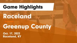 Raceland  vs Greenup County Game Highlights - Oct. 17, 2022