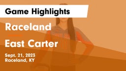 Raceland  vs East Carter  Game Highlights - Sept. 21, 2023