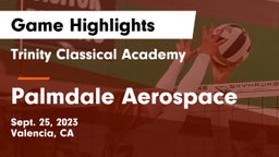 Trinity Classical Academy  vs Palmdale Aerospace Game Highlights - Sept. 25, 2023