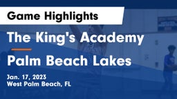 The King's Academy vs Palm Beach Lakes Game Highlights - Jan. 17, 2023