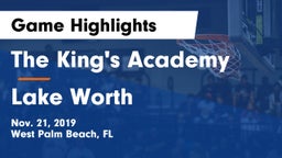 The King's Academy vs Lake Worth  Game Highlights - Nov. 21, 2019