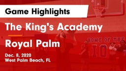The King's Academy vs Royal Palm Game Highlights - Dec. 8, 2020