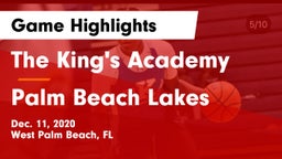 The King's Academy vs Palm Beach Lakes Game Highlights - Dec. 11, 2020