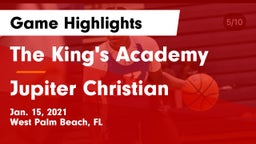 The King's Academy vs Jupiter Christian  Game Highlights - Jan. 15, 2021