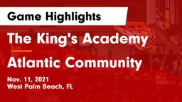 The King's Academy vs Atlantic Community Game Highlights - Nov. 11, 2021