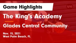 The King's Academy vs Glades Central Community Game Highlights - Nov. 15, 2021