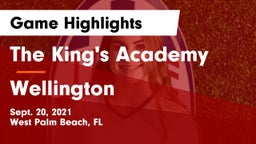 The King's Academy vs Wellington  Game Highlights - Sept. 20, 2021