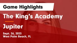The King's Academy vs Jupiter  Game Highlights - Sept. 26, 2023
