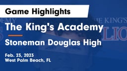 The King's Academy vs Stoneman Douglas High Game Highlights - Feb. 23, 2023
