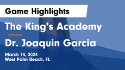 The King's Academy vs Dr. Joaquin Garcia Game Highlights - March 14, 2024