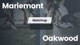 Matchup: Mariemont High vs. Oakwood  2016
