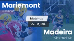 Matchup: Mariemont High vs. Madeira  2016