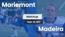 Matchup: Mariemont High vs. Madeira  2017