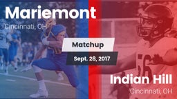 Matchup: Mariemont High vs. Indian Hill  2017