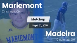 Matchup: Mariemont High vs. Madeira  2018