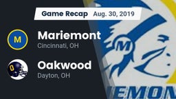 Recap: Mariemont  vs. Oakwood  2019