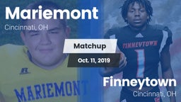 Matchup: Mariemont High vs. Finneytown  2019