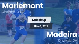 Matchup: Mariemont High vs. Madeira  2019