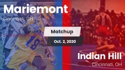 Matchup: Mariemont High vs. Indian Hill  2020