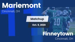 Matchup: Mariemont High vs. Finneytown  2020