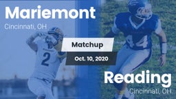 Matchup: Mariemont High vs. Reading  2020