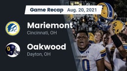 Recap: Mariemont  vs. Oakwood  2021