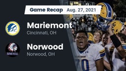Recap: Mariemont  vs. Norwood  2021