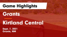 Grants  vs Kirtland Central Game Highlights - Sept. 7, 2021