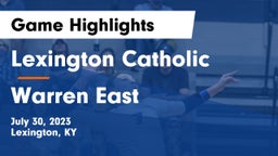 Lexington Catholic  vs Warren East Game Highlights - July 30, 2023