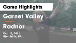 Garnet Valley  vs Radnor  Game Highlights - Oct. 12, 2021