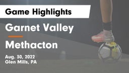 Garnet Valley  vs Methacton  Game Highlights - Aug. 30, 2022