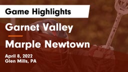 Garnet Valley  vs Marple Newtown  Game Highlights - April 8, 2022