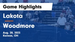 Lakota vs Woodmore  Game Highlights - Aug. 28, 2023