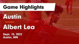 Austin  vs Albert Lea  Game Highlights - Sept. 15, 2022
