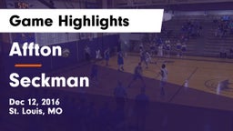 Affton  vs Seckman  Game Highlights - Dec 12, 2016